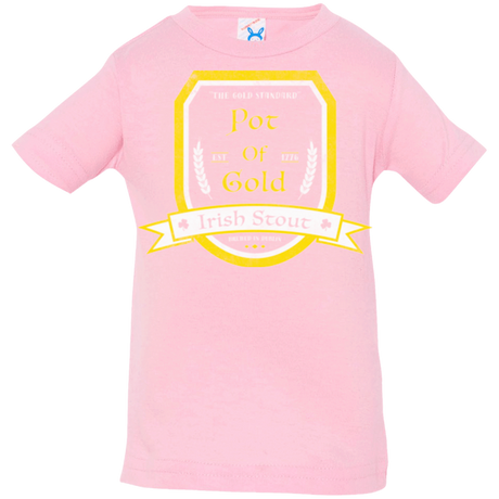 T-Shirts Pink / 6 Months Pot of Gold Irish Stout Infant Premium T-Shirt
