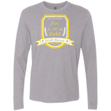 T-Shirts Heather Grey / Small Pot of Gold Irish Stout Men's Premium Long Sleeve