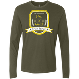 T-Shirts Military Green / Small Pot of Gold Irish Stout Men's Premium Long Sleeve