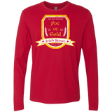 T-Shirts Red / Small Pot of Gold Irish Stout Men's Premium Long Sleeve