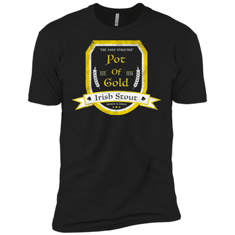 T-Shirts Black / X-Small Pot of Gold Irish Stout Men's Premium T-Shirt