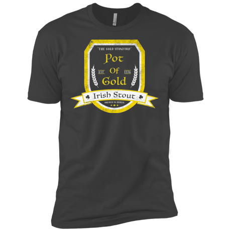 T-Shirts Heavy Metal / X-Small Pot of Gold Irish Stout Men's Premium T-Shirt