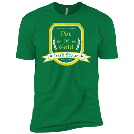 T-Shirts Kelly Green / X-Small Pot of Gold Irish Stout Men's Premium T-Shirt