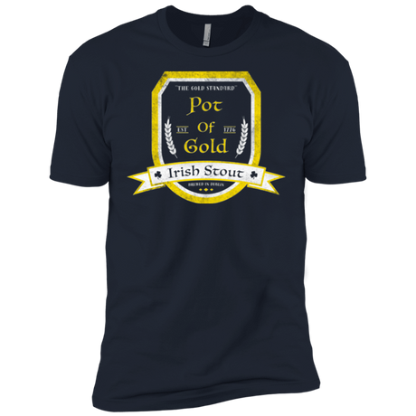 T-Shirts Midnight Navy / X-Small Pot of Gold Irish Stout Men's Premium T-Shirt