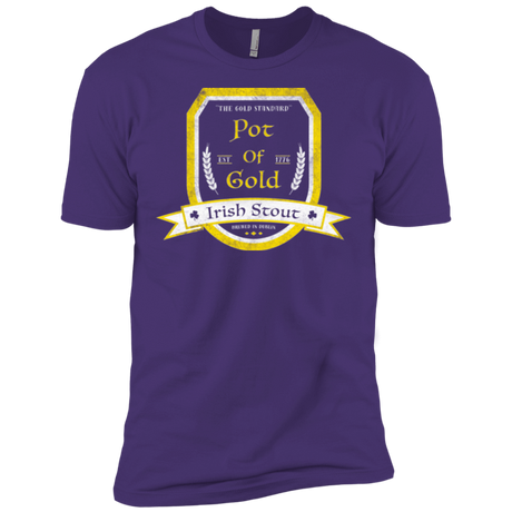T-Shirts Purple / X-Small Pot of Gold Irish Stout Men's Premium T-Shirt