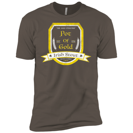 T-Shirts Warm Grey / X-Small Pot of Gold Irish Stout Men's Premium T-Shirt