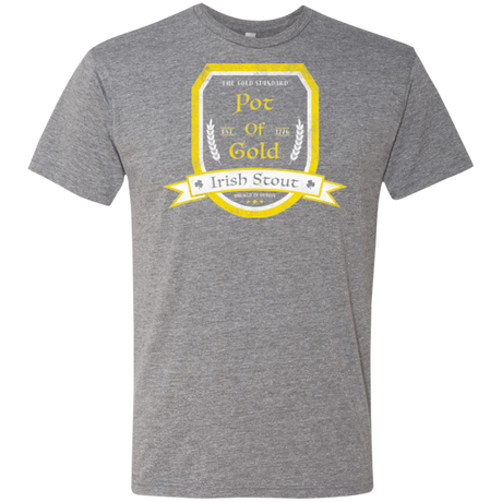T-Shirts Premium Heather / Small Pot of Gold Irish Stout Men's Triblend T-Shirt
