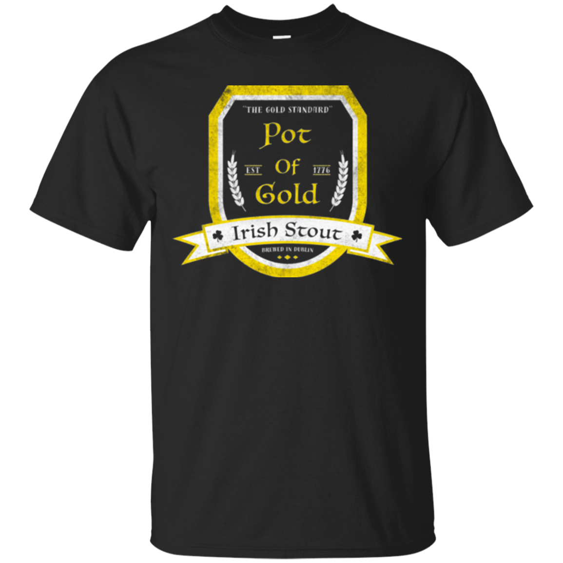 T-Shirts Black / Small Pot of Gold Irish Stout T-Shirt
