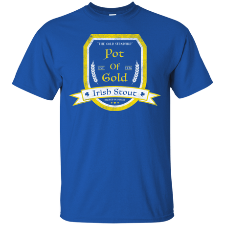 T-Shirts Royal / Small Pot of Gold Irish Stout T-Shirt