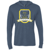 T-Shirts Indigo / X-Small Pot of Gold Irish Stout Triblend Long Sleeve Hoodie Tee