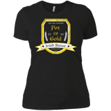 T-Shirts Black / X-Small Pot of Gold Irish Stout Women's Premium T-Shirt