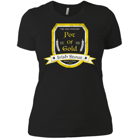 T-Shirts Black / X-Small Pot of Gold Irish Stout Women's Premium T-Shirt