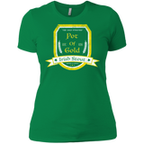 T-Shirts Kelly Green / X-Small Pot of Gold Irish Stout Women's Premium T-Shirt