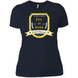 T-Shirts Midnight Navy / X-Small Pot of Gold Irish Stout Women's Premium T-Shirt