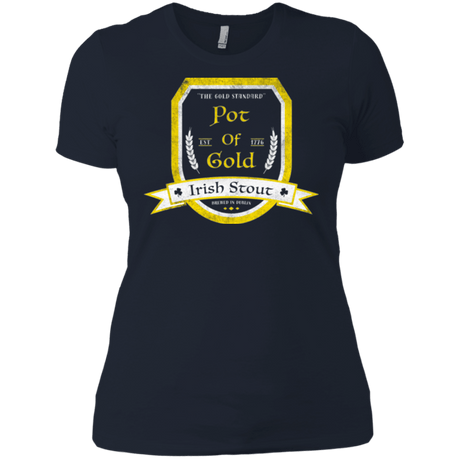T-Shirts Midnight Navy / X-Small Pot of Gold Irish Stout Women's Premium T-Shirt
