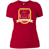 T-Shirts Red / X-Small Pot of Gold Irish Stout Women's Premium T-Shirt