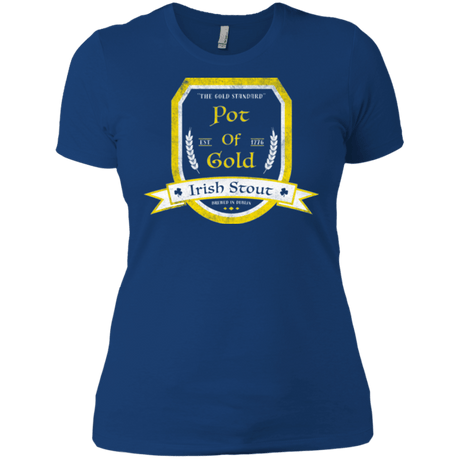 T-Shirts Royal / X-Small Pot of Gold Irish Stout Women's Premium T-Shirt