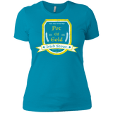 T-Shirts Turquoise / X-Small Pot of Gold Irish Stout Women's Premium T-Shirt