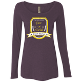 T-Shirts Vintage Purple / Small Pot of Gold Irish Stout Women's Triblend Long Sleeve Shirt