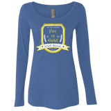T-Shirts Vintage Royal / Small Pot of Gold Irish Stout Women's Triblend Long Sleeve Shirt