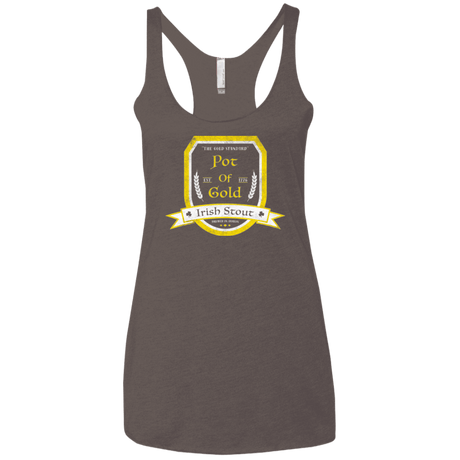 T-Shirts Macchiato / X-Small Pot of Gold Irish Stout Women's Triblend Racerback Tank