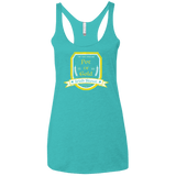 T-Shirts Tahiti Blue / X-Small Pot of Gold Irish Stout Women's Triblend Racerback Tank