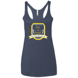 T-Shirts Vintage Navy / X-Small Pot of Gold Irish Stout Women's Triblend Racerback Tank