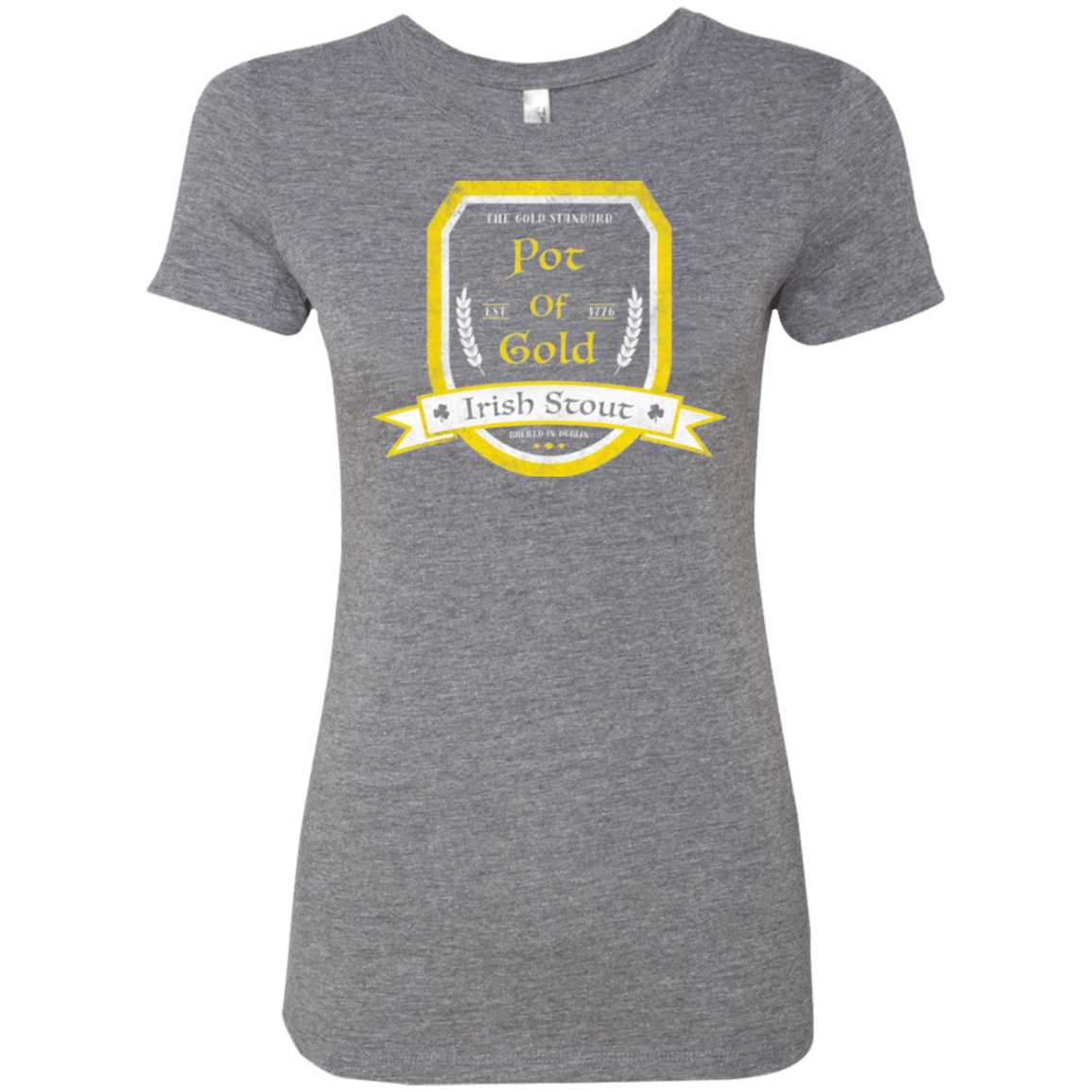 T-Shirts Premium Heather / Small Pot of Gold Irish Stout Women's Triblend T-Shirt