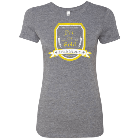 T-Shirts Premium Heather / Small Pot of Gold Irish Stout Women's Triblend T-Shirt