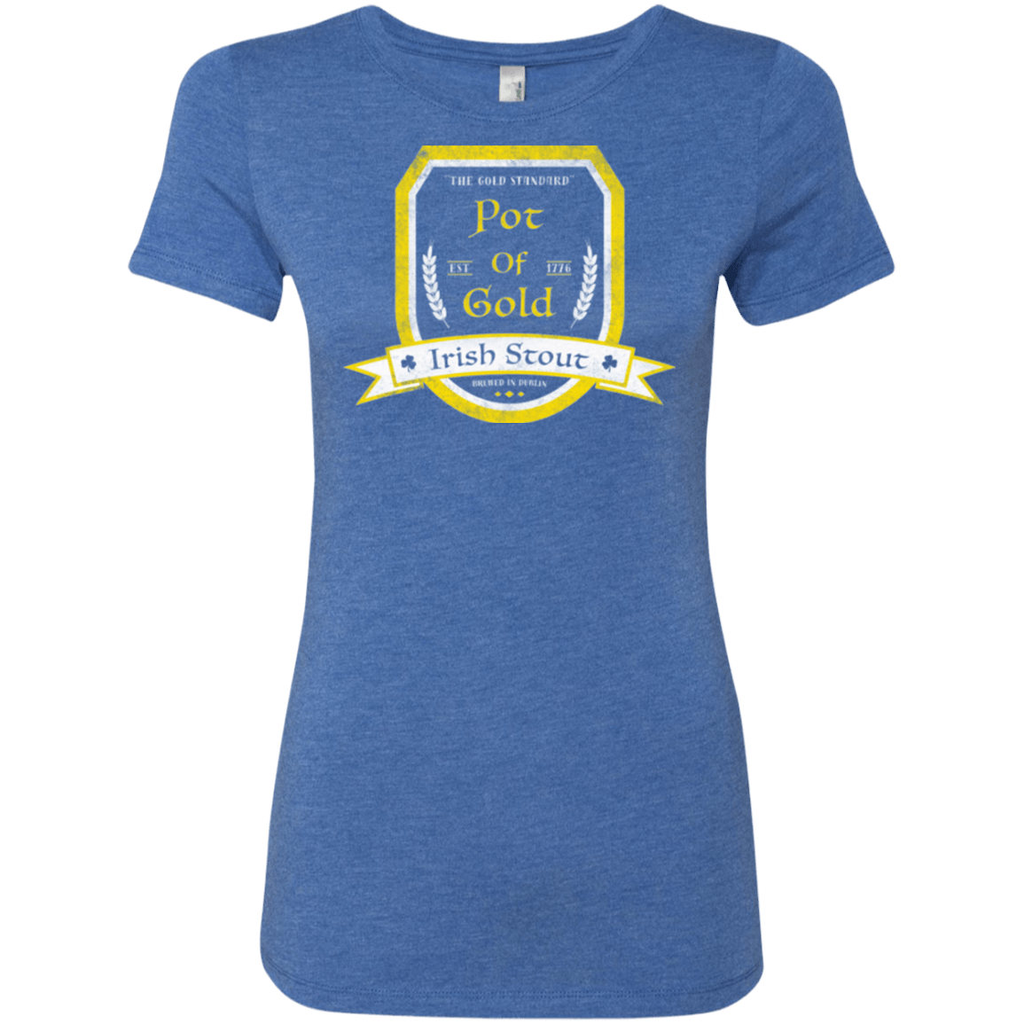 T-Shirts Vintage Royal / Small Pot of Gold Irish Stout Women's Triblend T-Shirt