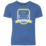 T-Shirts Vintage Royal / YXS Pot of Gold Irish Stout Youth Triblend T-Shirt