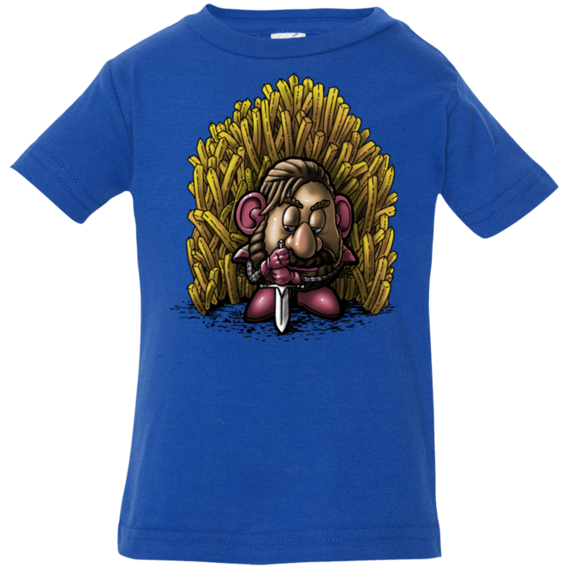 T-Shirts Royal / 6 Months Potato Infant Premium T-Shirt