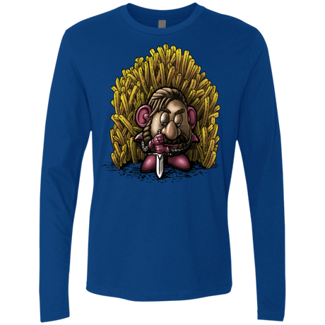 T-Shirts Royal / Small Potato Men's Premium Long Sleeve