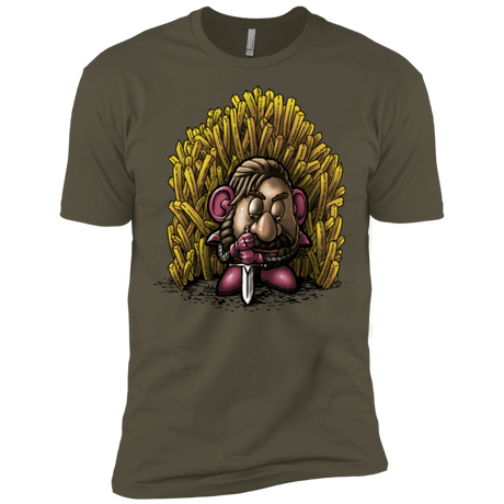 T-Shirts Military Green / X-Small Potato Men's Premium T-Shirt