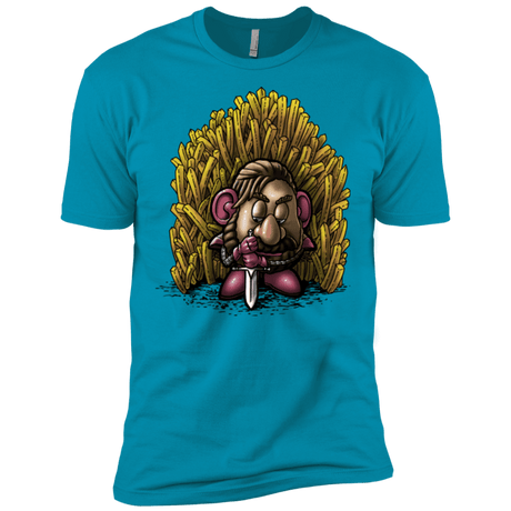 T-Shirts Turquoise / X-Small Potato Men's Premium T-Shirt