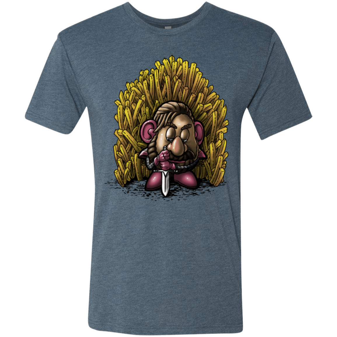 T-Shirts Indigo / Small Potato Men's Triblend T-Shirt