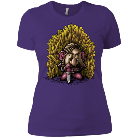 T-Shirts Purple / X-Small Potato Women's Premium T-Shirt