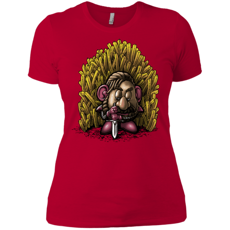 T-Shirts Red / X-Small Potato Women's Premium T-Shirt