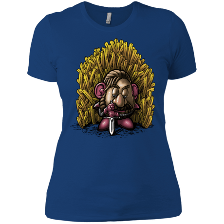 T-Shirts Royal / X-Small Potato Women's Premium T-Shirt