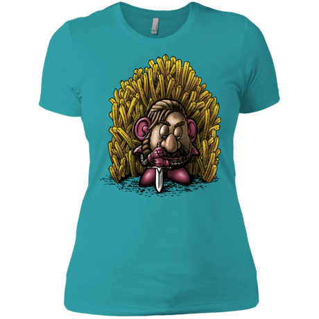 T-Shirts Tahiti Blue / X-Small Potato Women's Premium T-Shirt