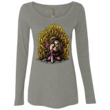 T-Shirts Venetian Grey / Small Potato Women's Triblend Long Sleeve Shirt