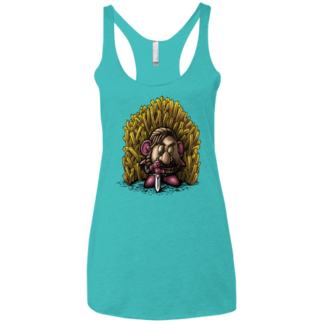 Potato Women's Triblend Racerback Tank