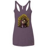 T-Shirts Vintage Purple / X-Small Potato Women's Triblend Racerback Tank