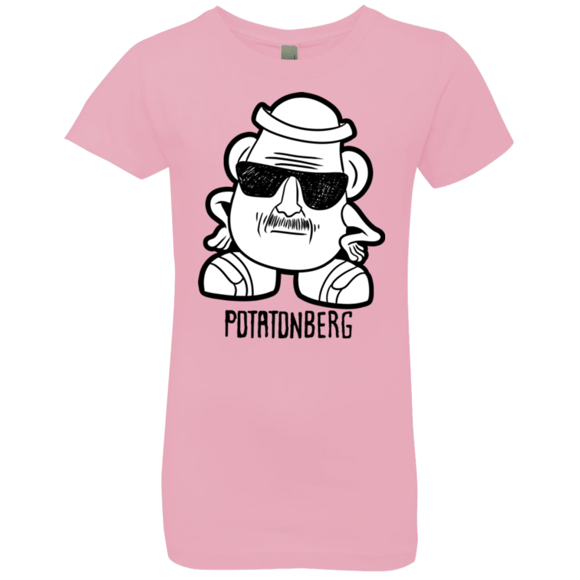 T-Shirts Light Pink / YXS Potatonberg Girls Premium T-Shirt