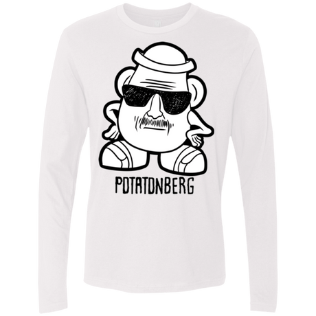 T-Shirts White / Small Potatonberg Men's Premium Long Sleeve