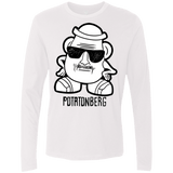 T-Shirts White / Small Potatonberg Men's Premium Long Sleeve