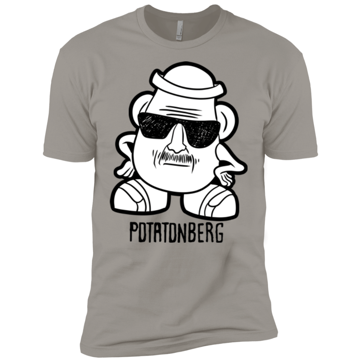 T-Shirts Light Grey / X-Small Potatonberg Men's Premium T-Shirt