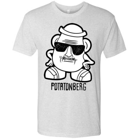 T-Shirts Heather White / Small Potatonberg Men's Triblend T-Shirt