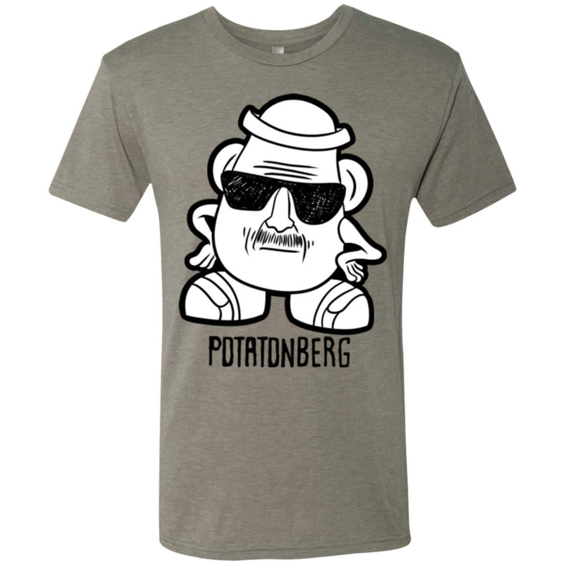 T-Shirts Venetian Grey / Small Potatonberg Men's Triblend T-Shirt