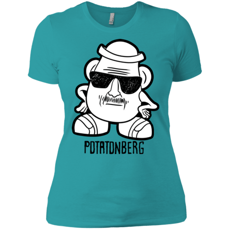 T-Shirts Tahiti Blue / X-Small Potatonberg Women's Premium T-Shirt